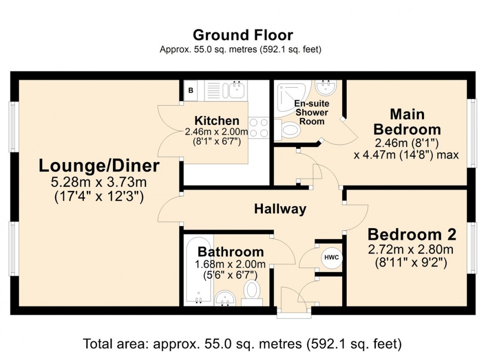 Floorplan for Turnberry, Eaton