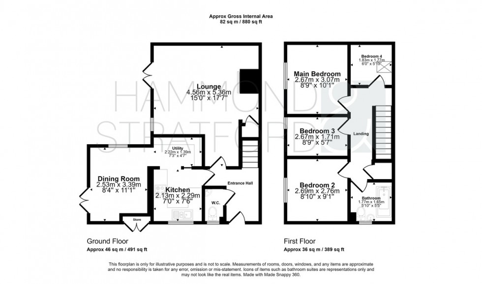 Floorplan for Muriel Kenny Court, Hethersett