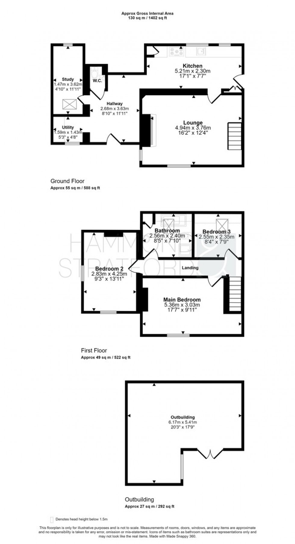 Floorplan for The Street, Old Costessey