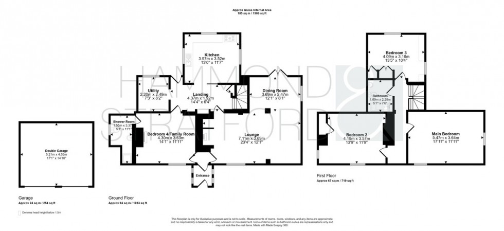 Floorplan for Flymoor Lane, Rocklands