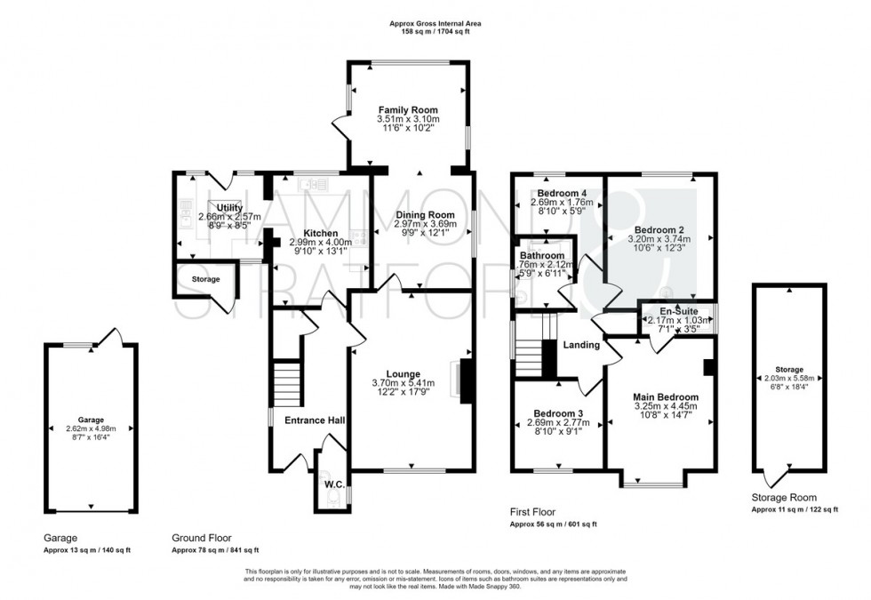 Floorplan for The Ridings, Cringleford