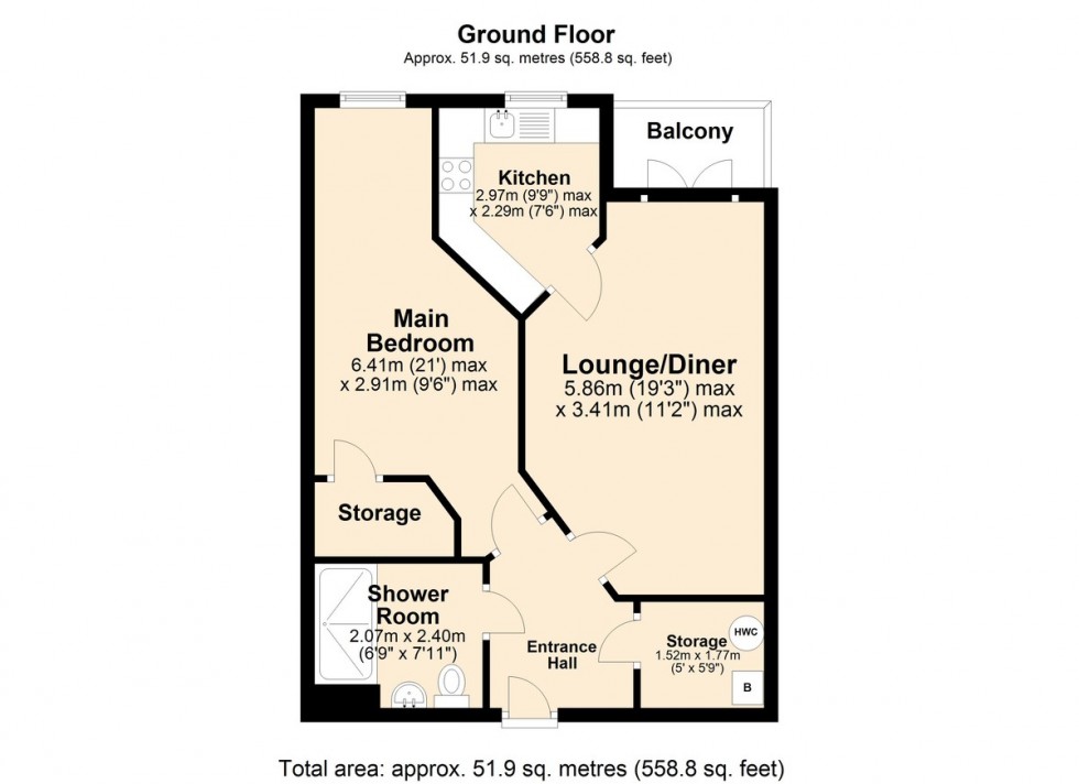 Floorplan for Westfield View, Eaton