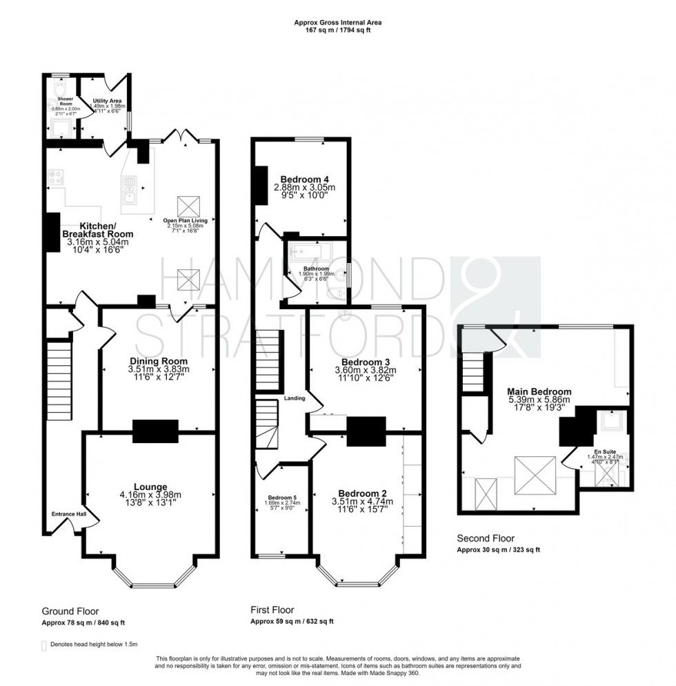 Floorplan for College Road, Golden Triangle