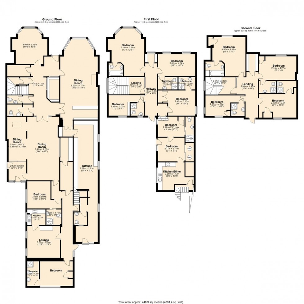 Floorplan for Market Street, Wymondham