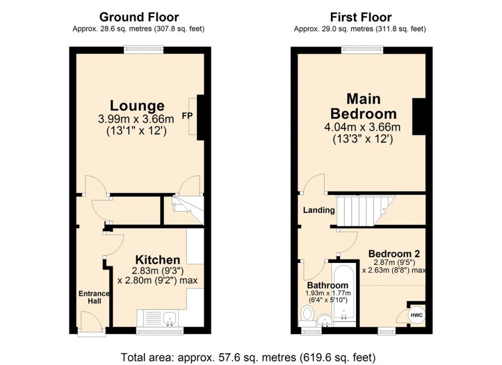 Floorplan for Norwich Street, Dereham