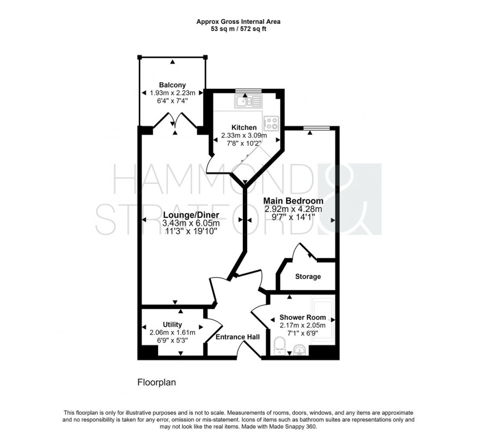 Floorplan for Westfield View, Eaton