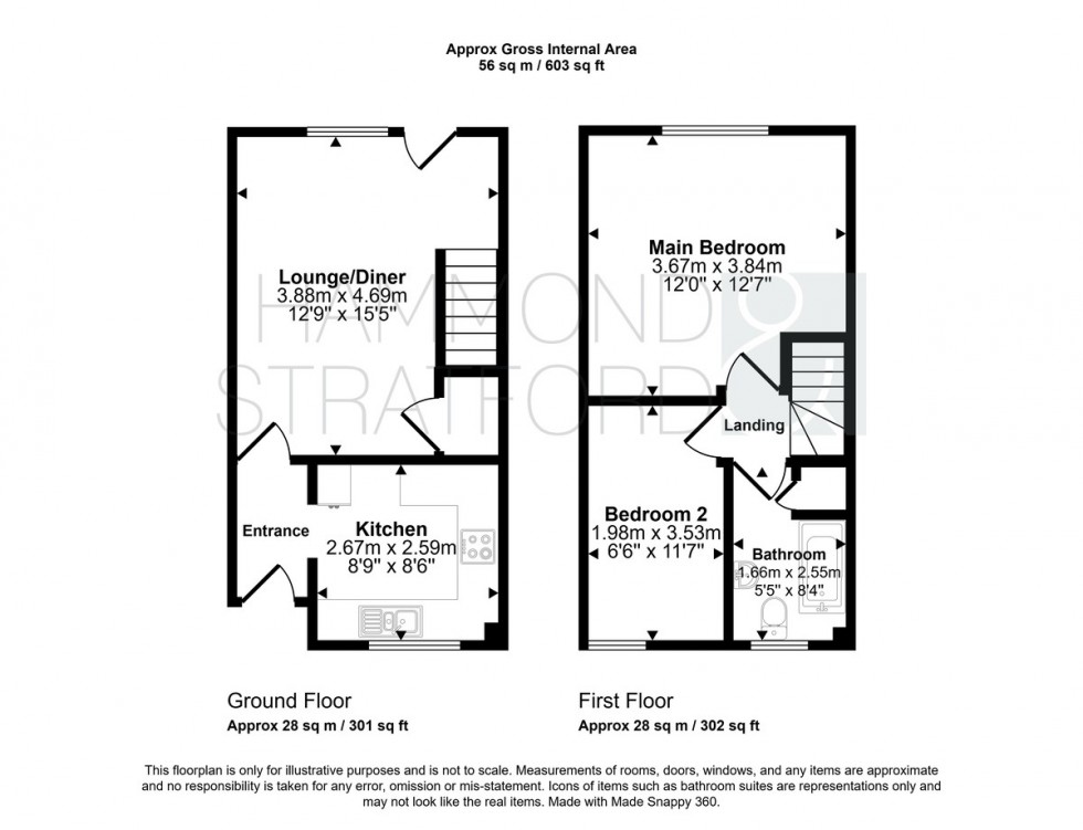 Floorplan for Troutbeck, Hethersett