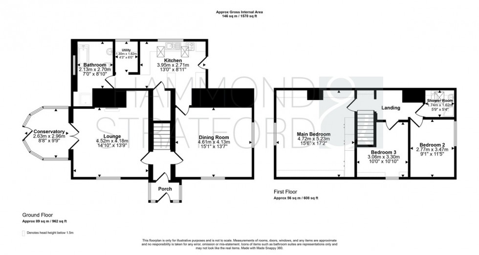 Floorplan for Muriel Kenny Court, Hethersett