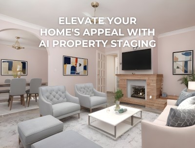 Elevate your home's appeal with AI property staging